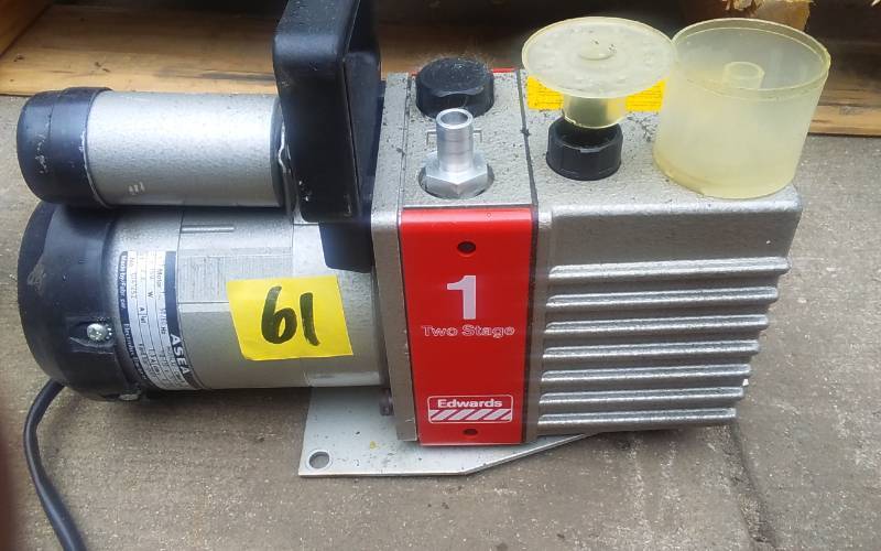lot 61 image: Edwards 2-Stage Pump