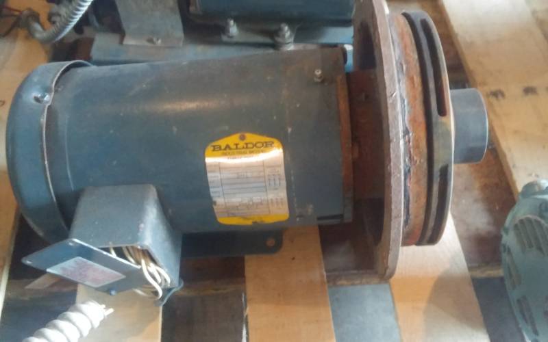 lot 70 image: Baldor 1 HP Electric Motor