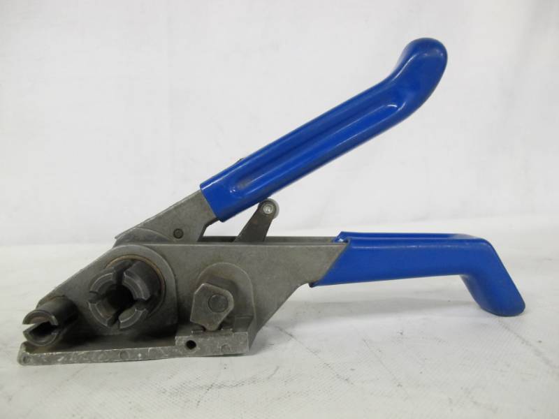 lot 9 image: Poly Strapping Tensioner & Cutter Manual Banding Strapping Tools for Polyester Polyproplyn 12 - 34 Strap