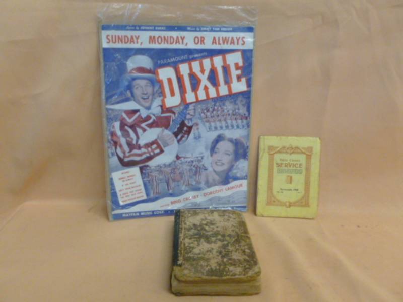 lot 54 image: Vintage Paper Items