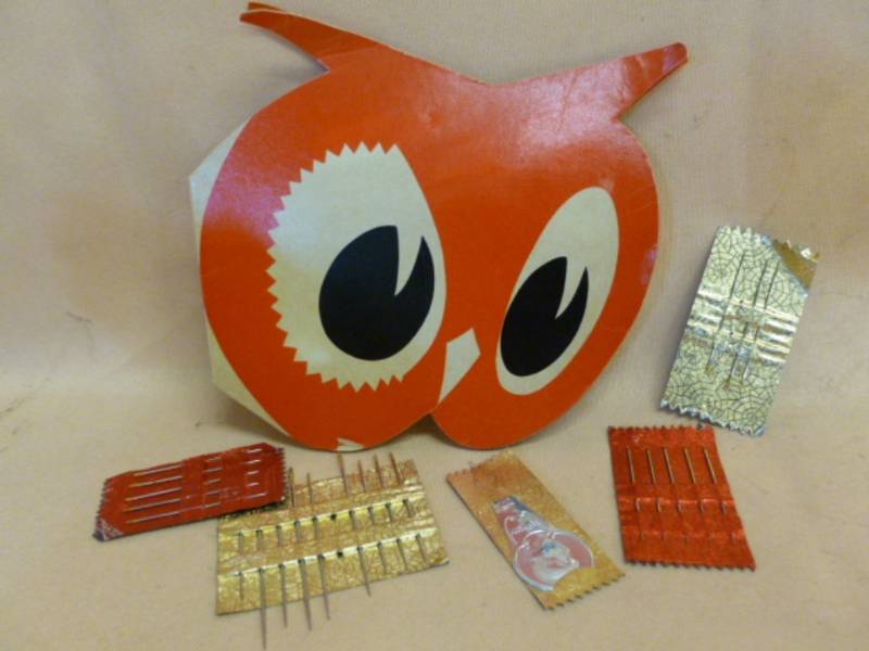 lot 56 image: Vintage Red Owl