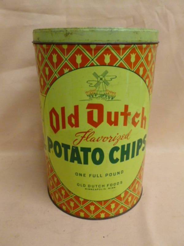lot 108 image: Vintage Metal Container