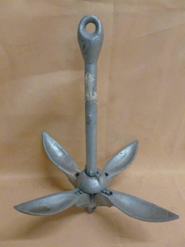 lot 113 image: Canoe Anchor