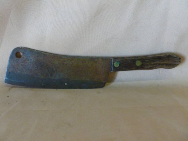 lot 145 image: Vintage Cleaver Knife