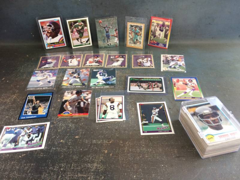 lot 30 image: Vikings, North Stars, Twins & Timberwolves Cards with Ahmad Rashad