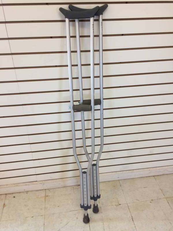 lot 56 image: Crutches