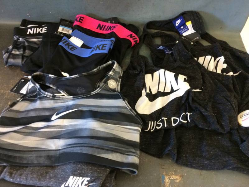 lot 62 image: Assorted Nike Workout Clothes