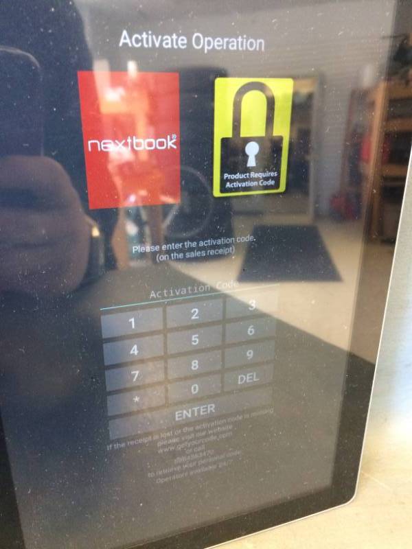 lot 58 image: Nextbook Tablet