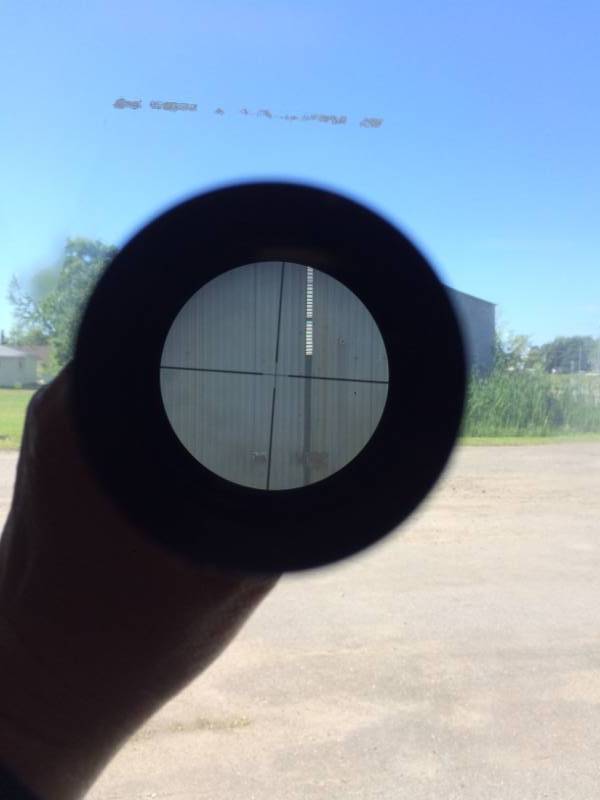 lot 69 image: Rifle Scope with Holder