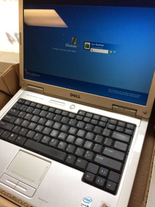 lot 75 image: Dell Laptop