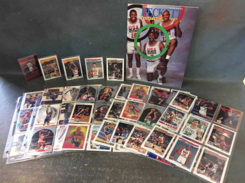 lot 83 image: Basketball Card Collection with Jordan, Magic Johnson, and More