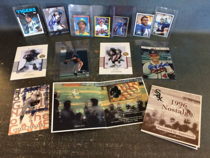 lot 99 image: Sports Game-used Jersey Cards, Autographs, Stickers, Oversized Cards and More with Joe Theismann