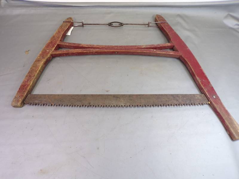 lot 61 image: Vintage Hand Saw