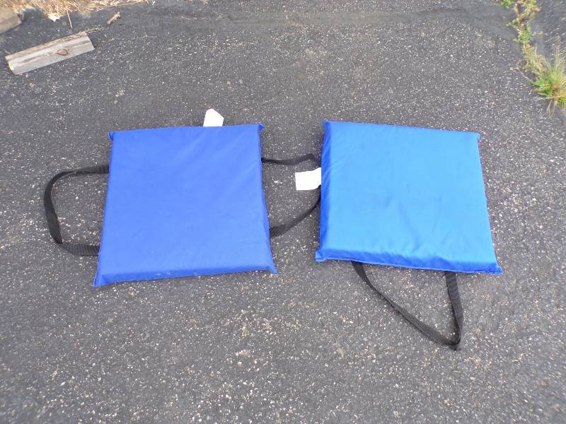 lot 68 image: Pair of Boat Cushions