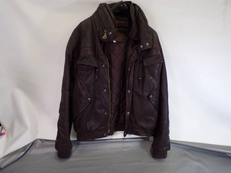 lot 83 image: Large Leather Jacket