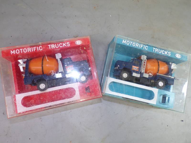 lot 114 image: Pair of Motorific Trucks