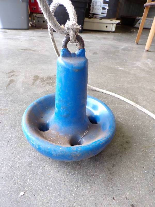 lot 165 image: Blue Boat Anchor
