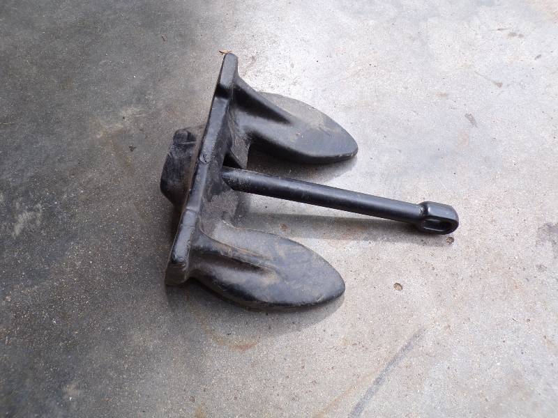 lot 167 image: River Boat Anchor