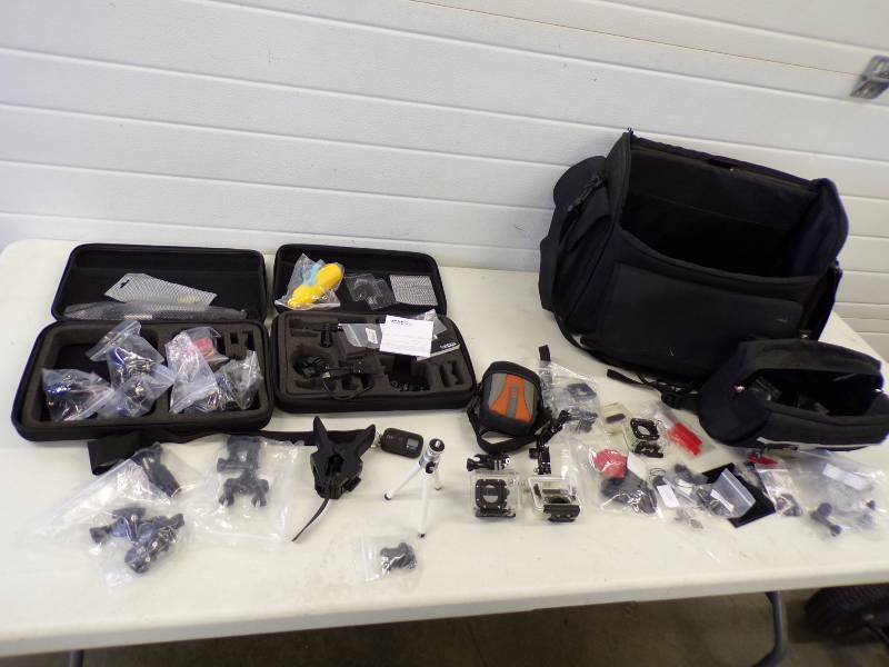 lot 171 image: Go Pro Accessories and Cases