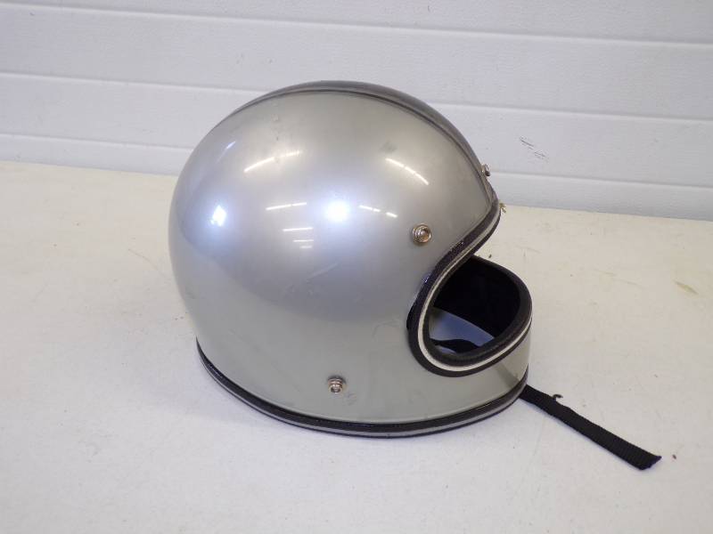 lot 184 image: L Silver Helmet