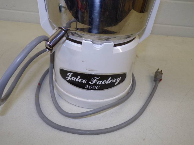 Juice Factory 2000 Advanced Sales Consignment Auction 263 KBID