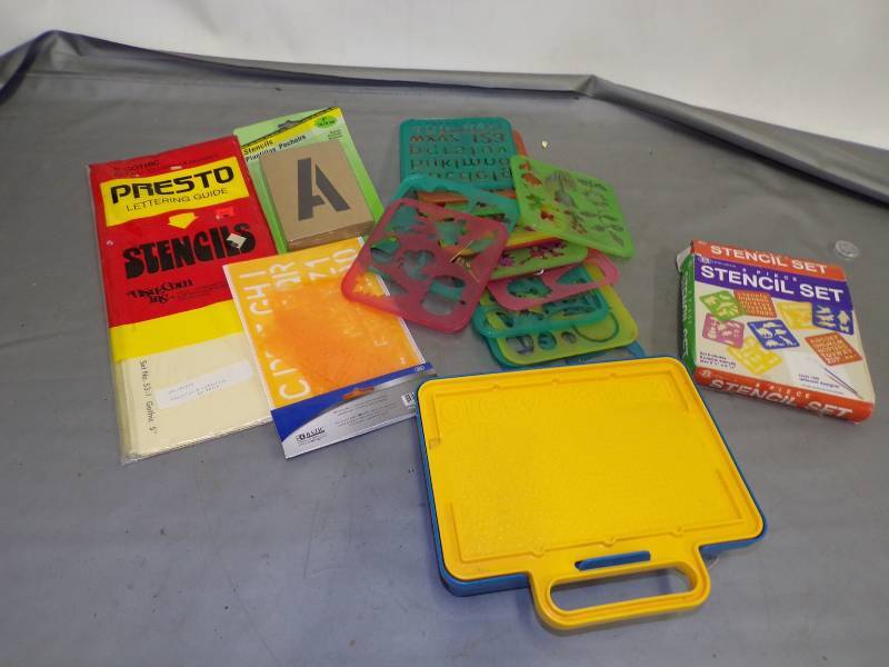 lot 237 image: Stencil Sets