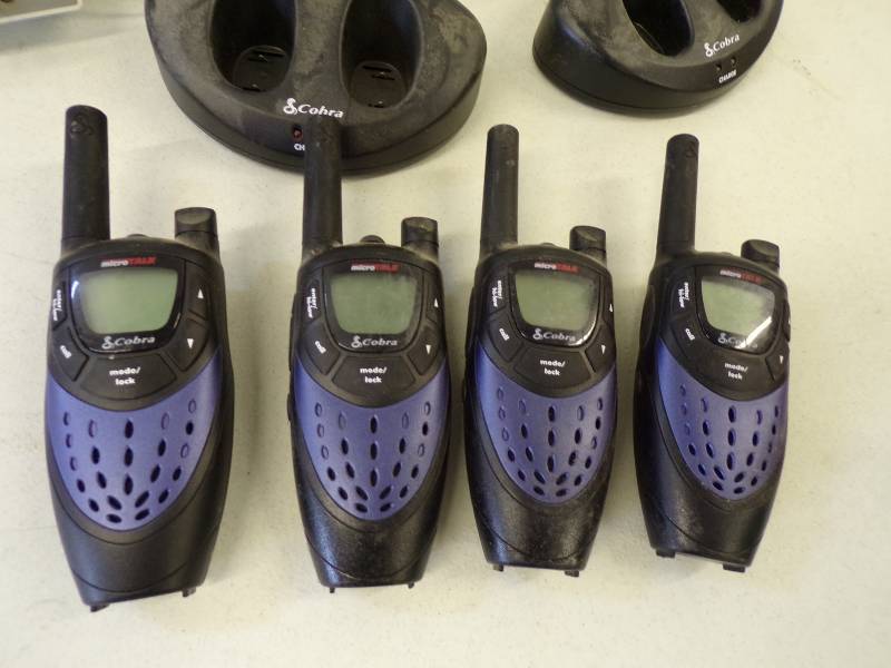 lot 204 image: 4 Two Way Radios