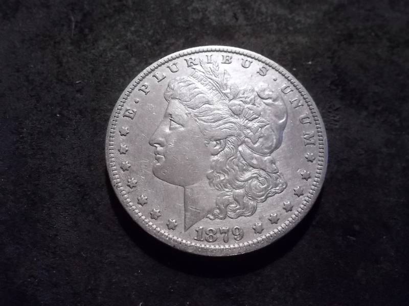 1879 O Morgan Silver Dollar