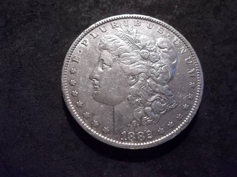 1882 O Morgan Silver Dollar
