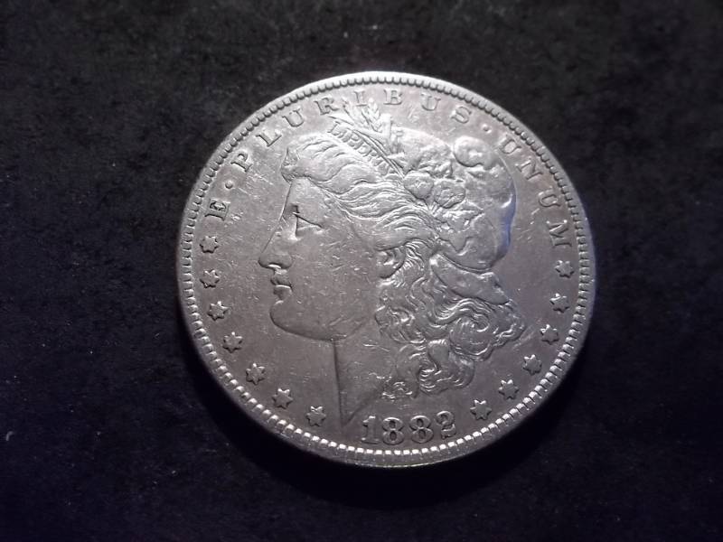 1882  Morgan Silver Dollar