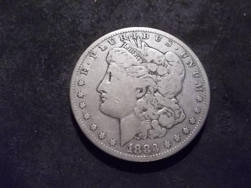 1883 CC Morgan Silver Dollar