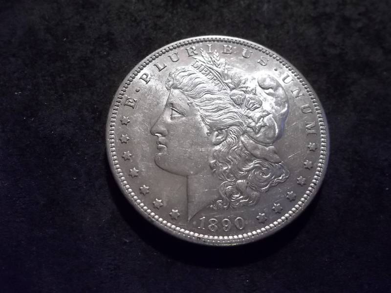 1890 S  Morgan Silver Dollar