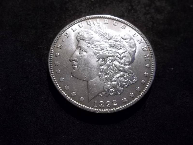 1892 Morgan Silver Dollar