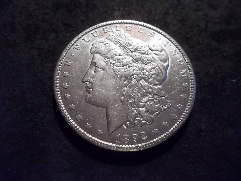 1892 O Morgan Silver Dollar