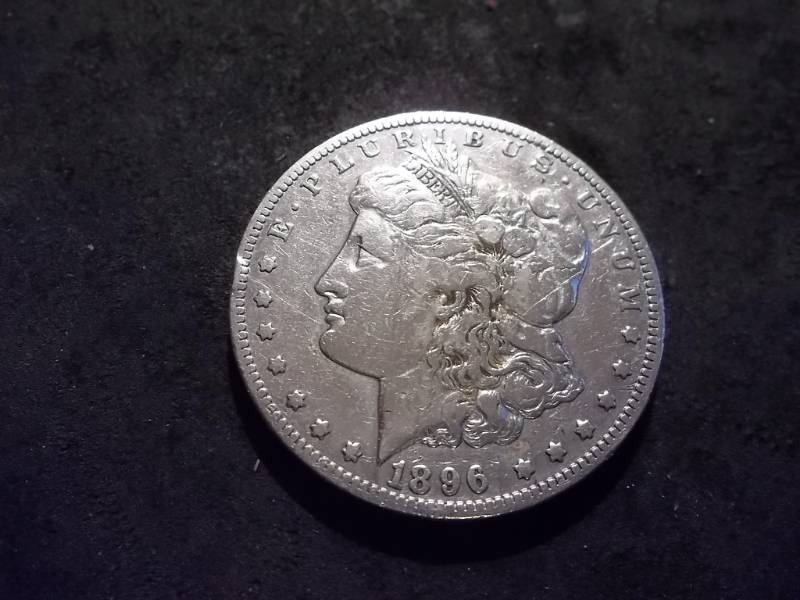 1896 S Morgan Silver Dollar