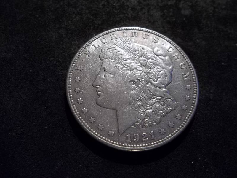 1921 D Morgan Silver Dollar