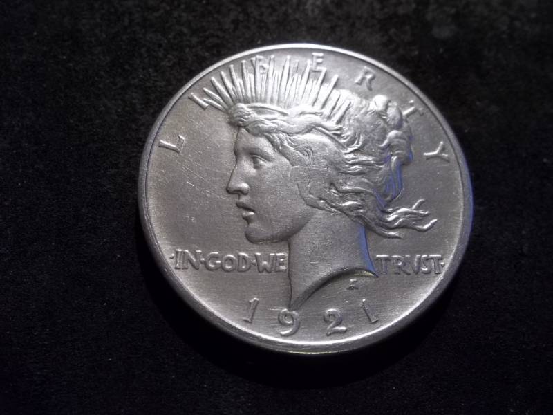 1921 Peace Silver Dollar