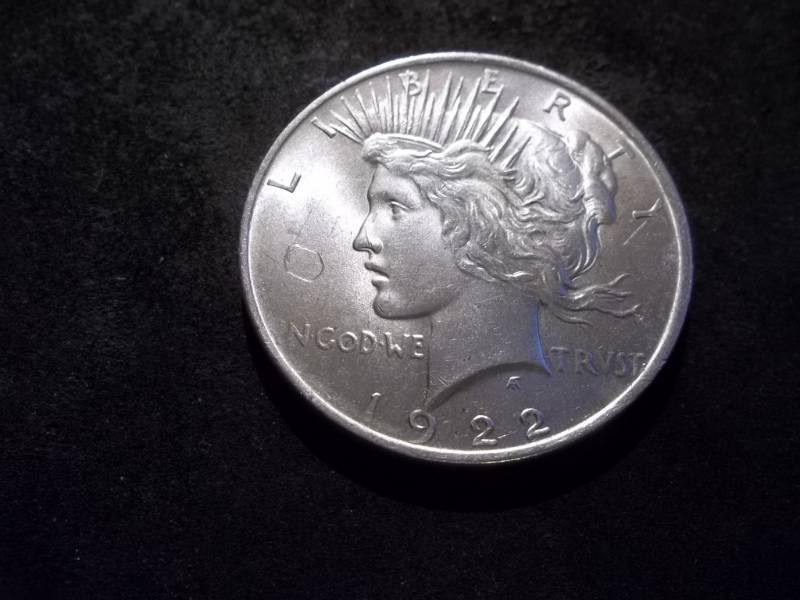 1922  Silver Peace Dollar