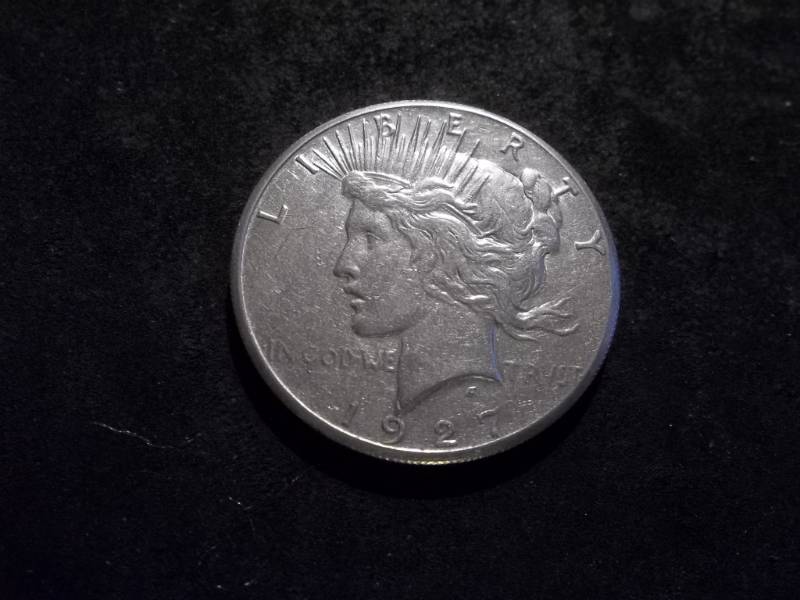 1927 Peace Silver Dollar