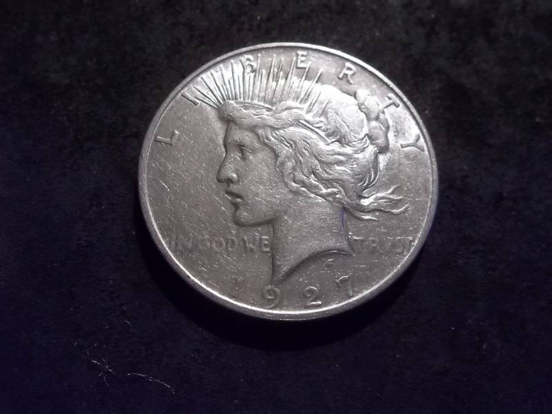 1927 D Peace Silver Dollar