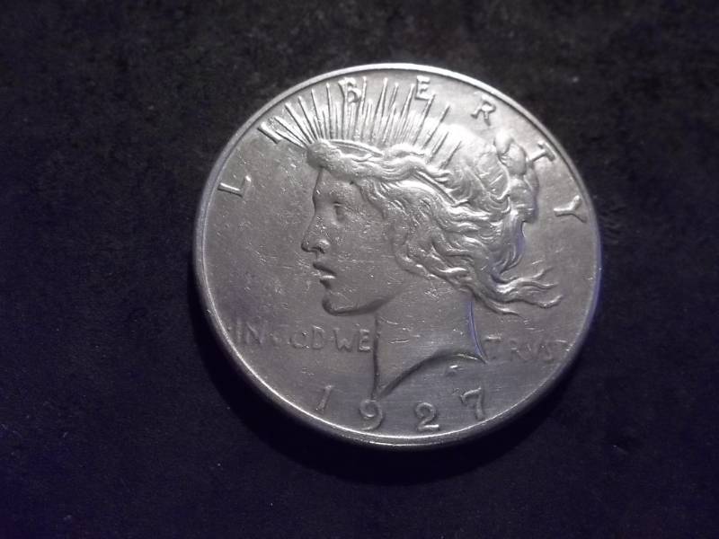 1927 S Peace Silver Dollar