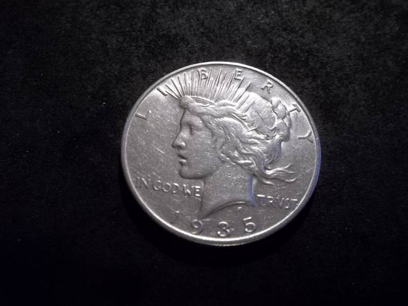 1935 S Peace Silver Dollar