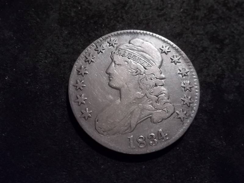 1834 Bust Half Dollar