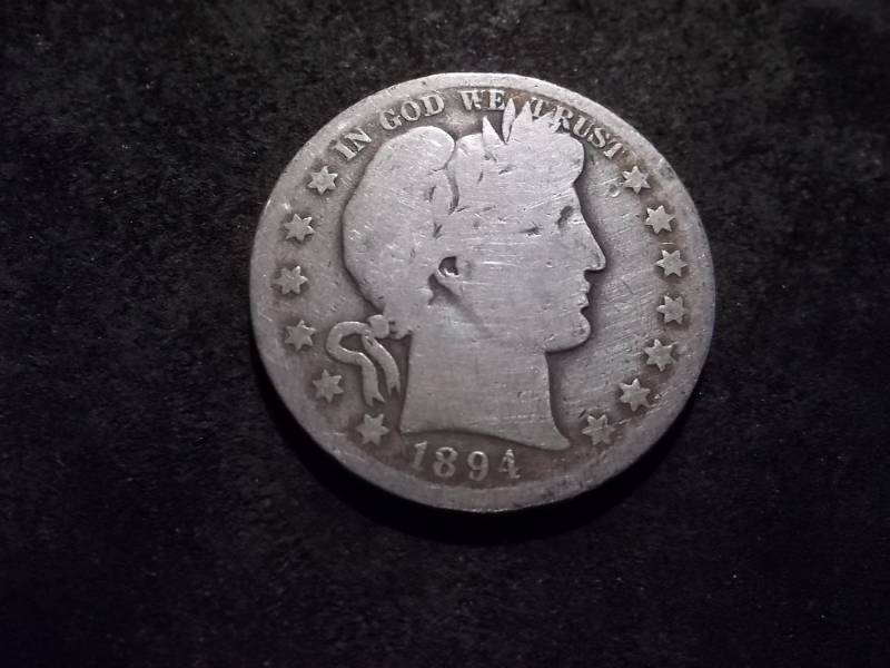 1894 O Barber Half Dollar
