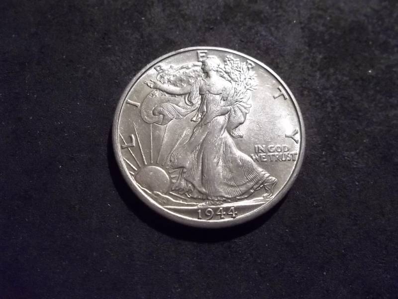 1944 D Walker Half Dollar