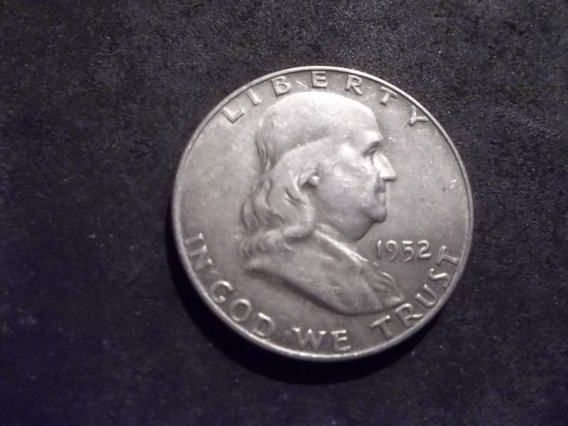 1952 D Franklin Half Dollar