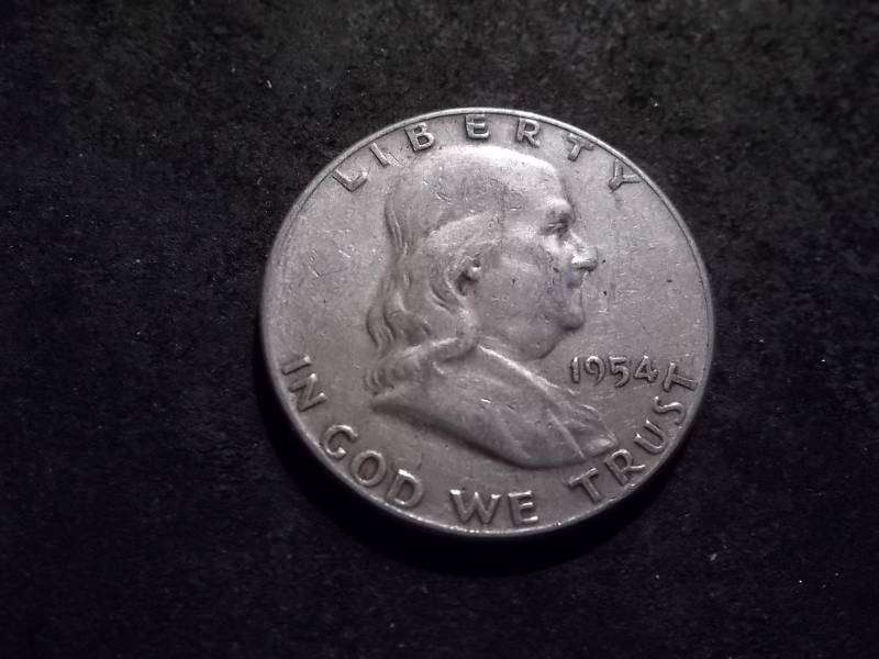 1954 Franklin Half Dollar