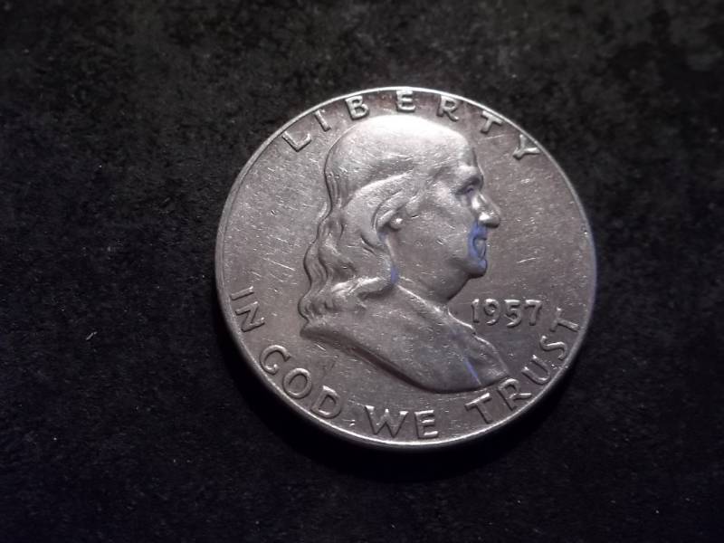 1957 Franklin Half Dollar