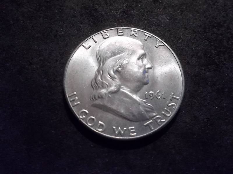 1961 D Franklin Half Dollar