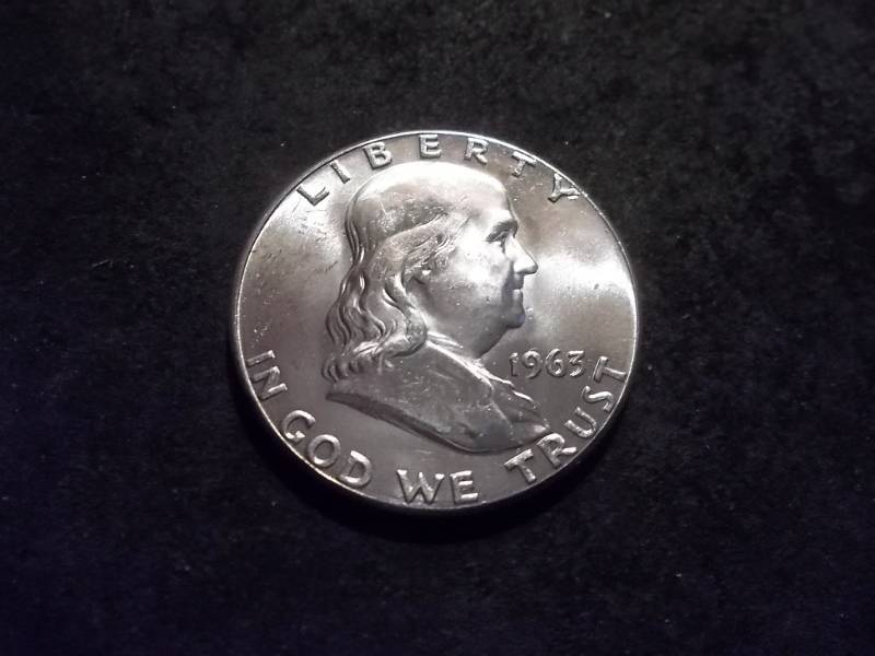1963 Franklin Half Dollar